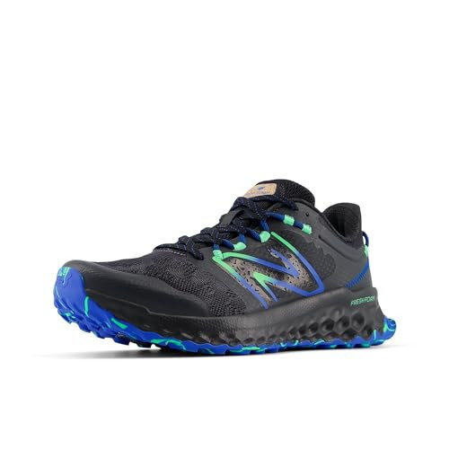 New Balance Men's Fresh Foam Garoé V1 Trail Running Shoe, Phantom/Blue Oasis/Lime Leaf, 7 M | Amazon (US)