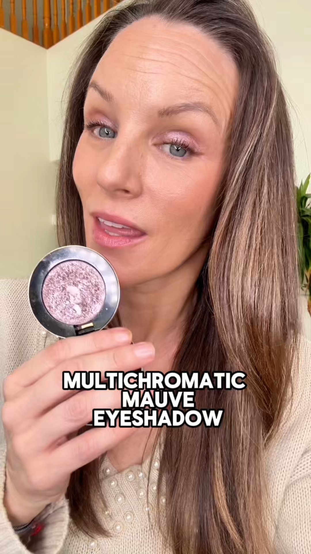 The multichromatic shadow in Prism is such a pretty muted mauve with a metallic shift. Super creamy, high-pigment, and blends like butter. It layers from soft shimmer to full foiled payoff without fallout. If you love mauve tones that look expensive, Prism is that shade.

#makebeauty #makebeautyeyeshadow #metalliceyeyeshadow #multichromatic #beautyover40 

#LTKOver40 #LTKBeauty