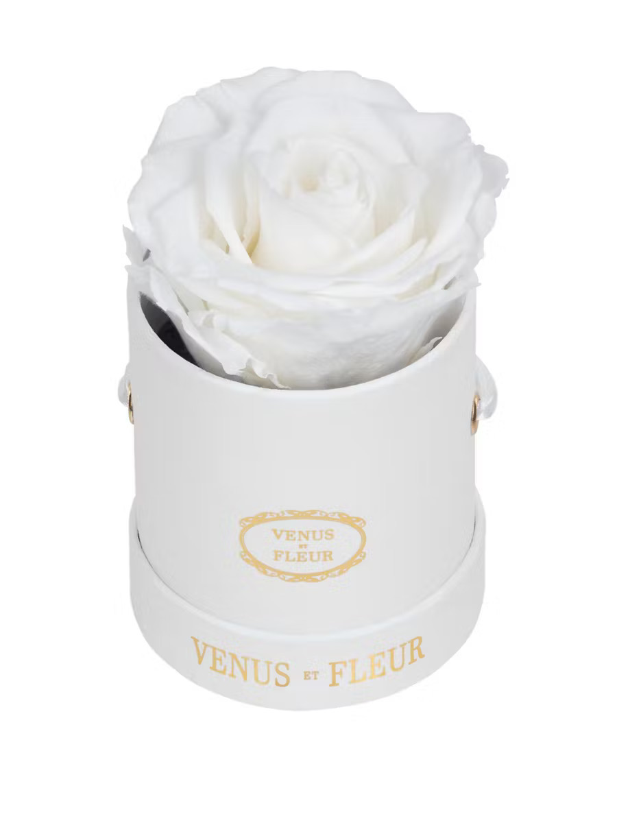 Eternity De Venus Le Mini Round Eternity Rose - Pure White Rose | Saks Fifth Avenue