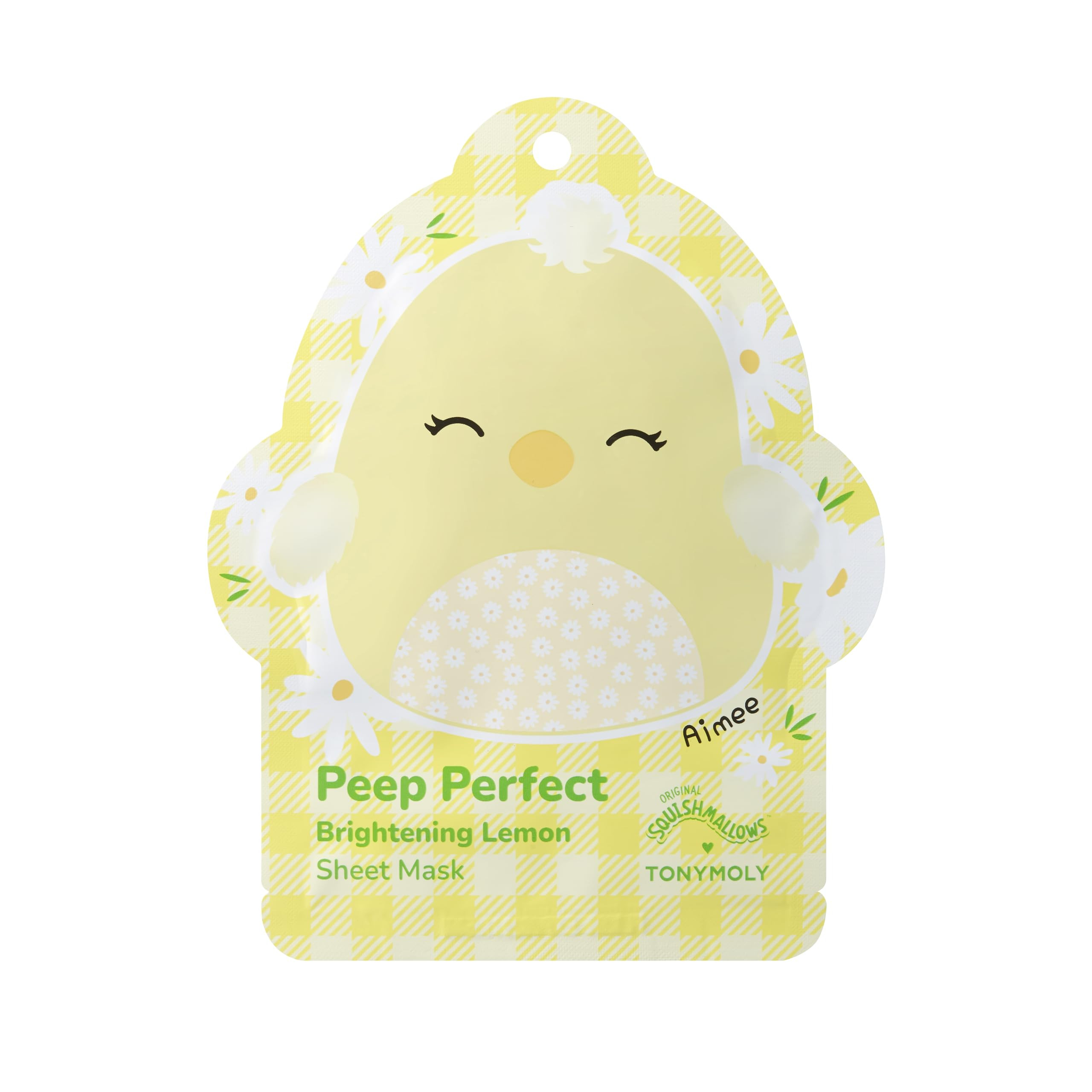 TONYMOLY x Squishmallows Aimee Easter Sheet Mask – Vitamin C & Lemon Brightening Facial Mask fo... | Amazon (US)