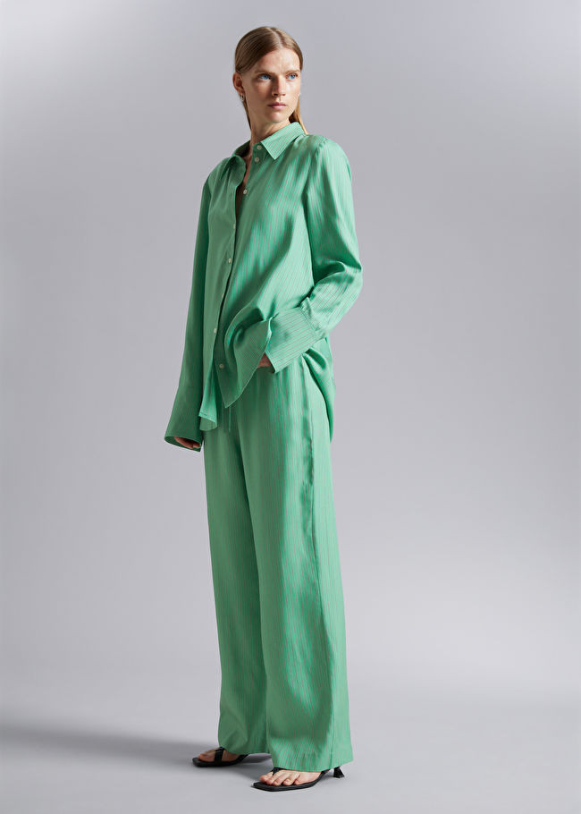 Loose-Fit Drawstring Trousers | & Other Stories US