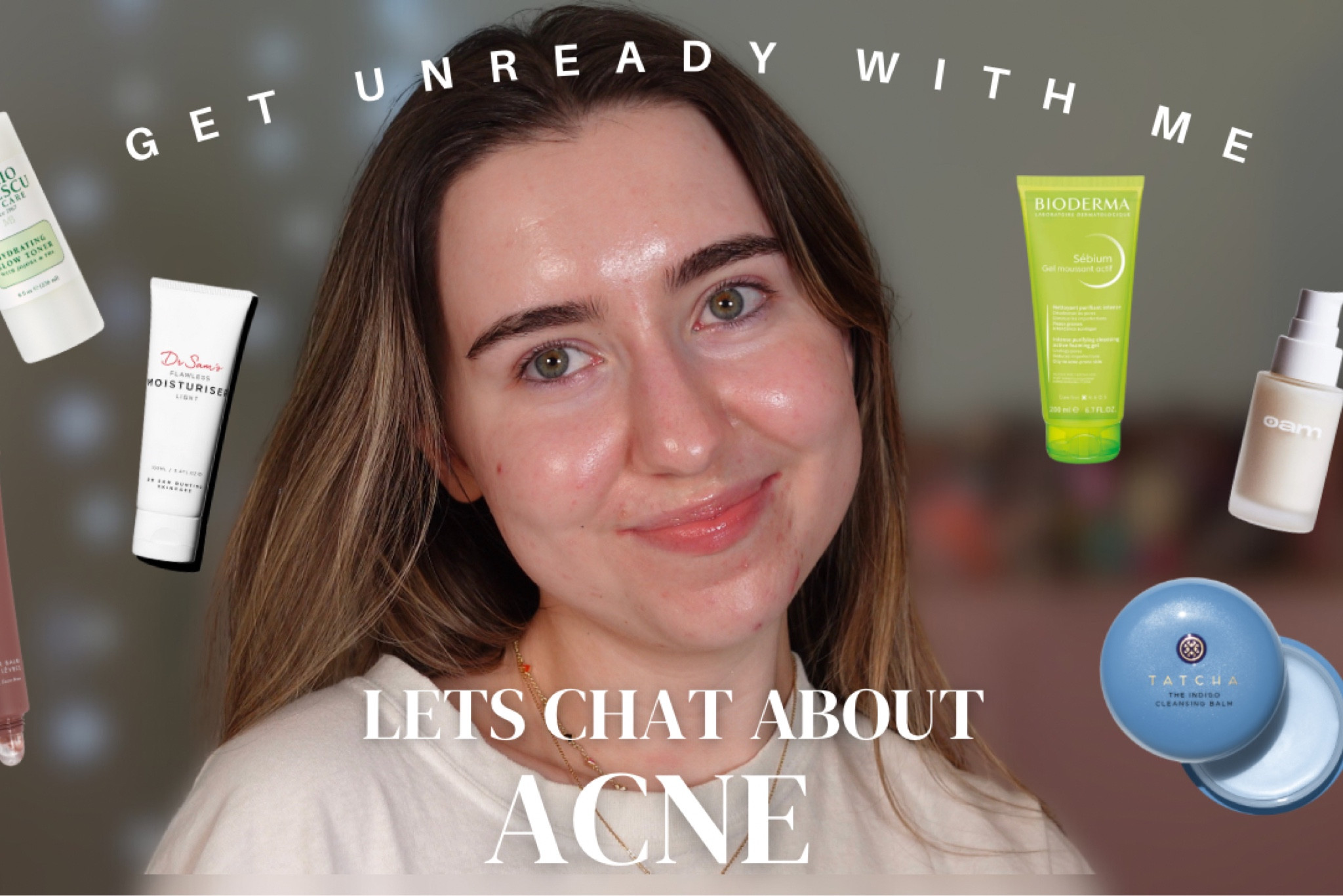 Things I Wish I Knew About acne !!! Get Unready With Me - YouTube video