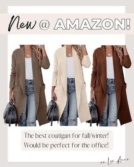 The best Amazon coatigan for fall/winter! #founditonamazon

#LTKsalealert #LTKunder50 #LTKstyletip