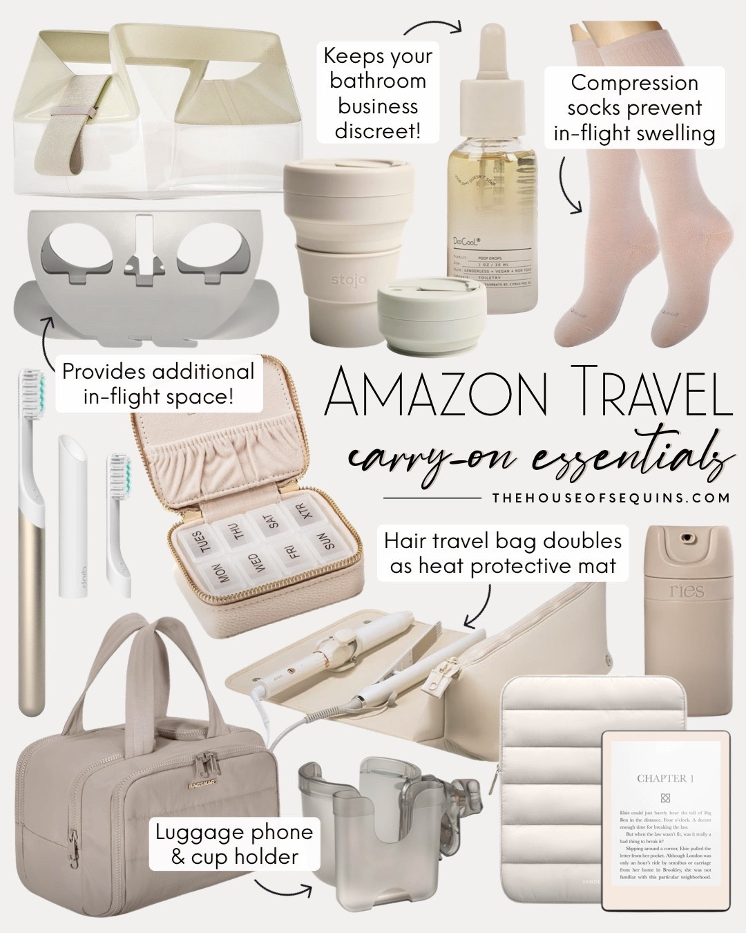 What’s in my bag, carry on bag must-haves, Amazon travel essentials, toiletry case, makeup bag, travel steamer, toiletry containers, tech organizer, portable charger and more! 


#LTKFindsUnder50 #LTKFindsUnder100 #LTKTravel