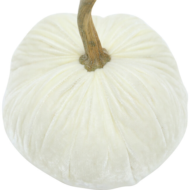 Velvet Pumpkin, Ivory | Maisonette