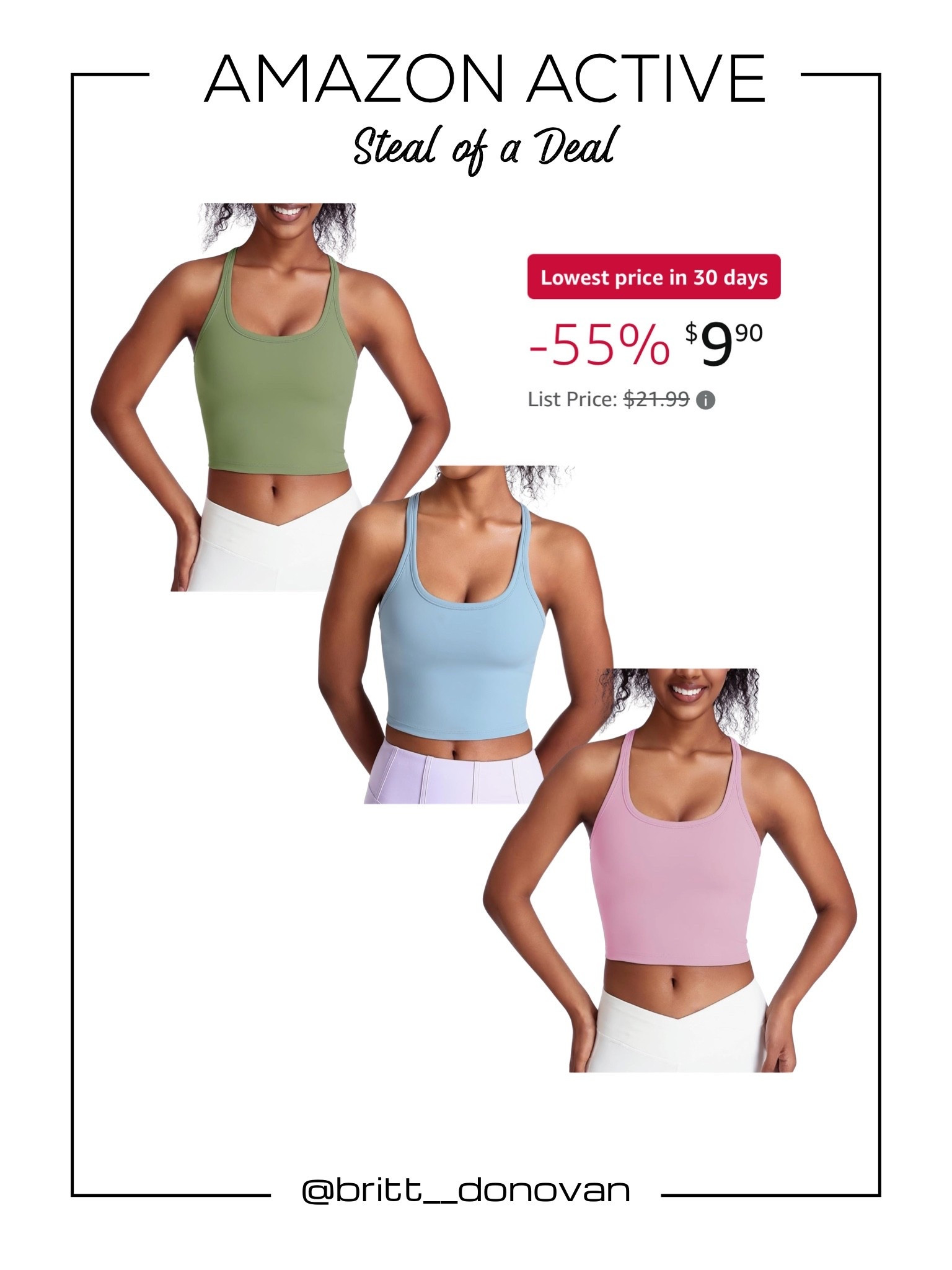 Amazon workout crop top under $10!!! 

#LTKSeasonal #LTKActive