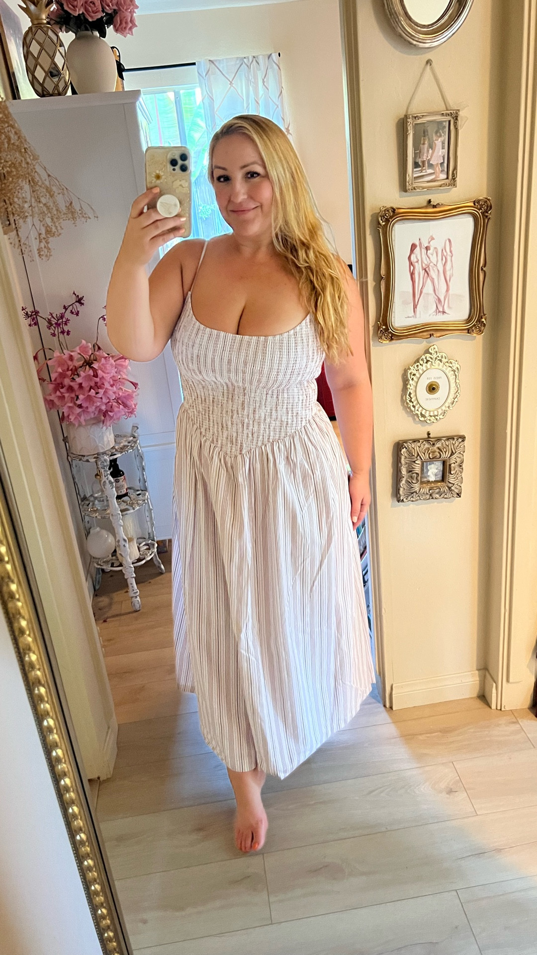 Such a pretty dress and so flattering!
Comes in multiple colors and patterns 
Wearing size L 

#LTKStyleTip #LTKMidsize #LTKSeasonal