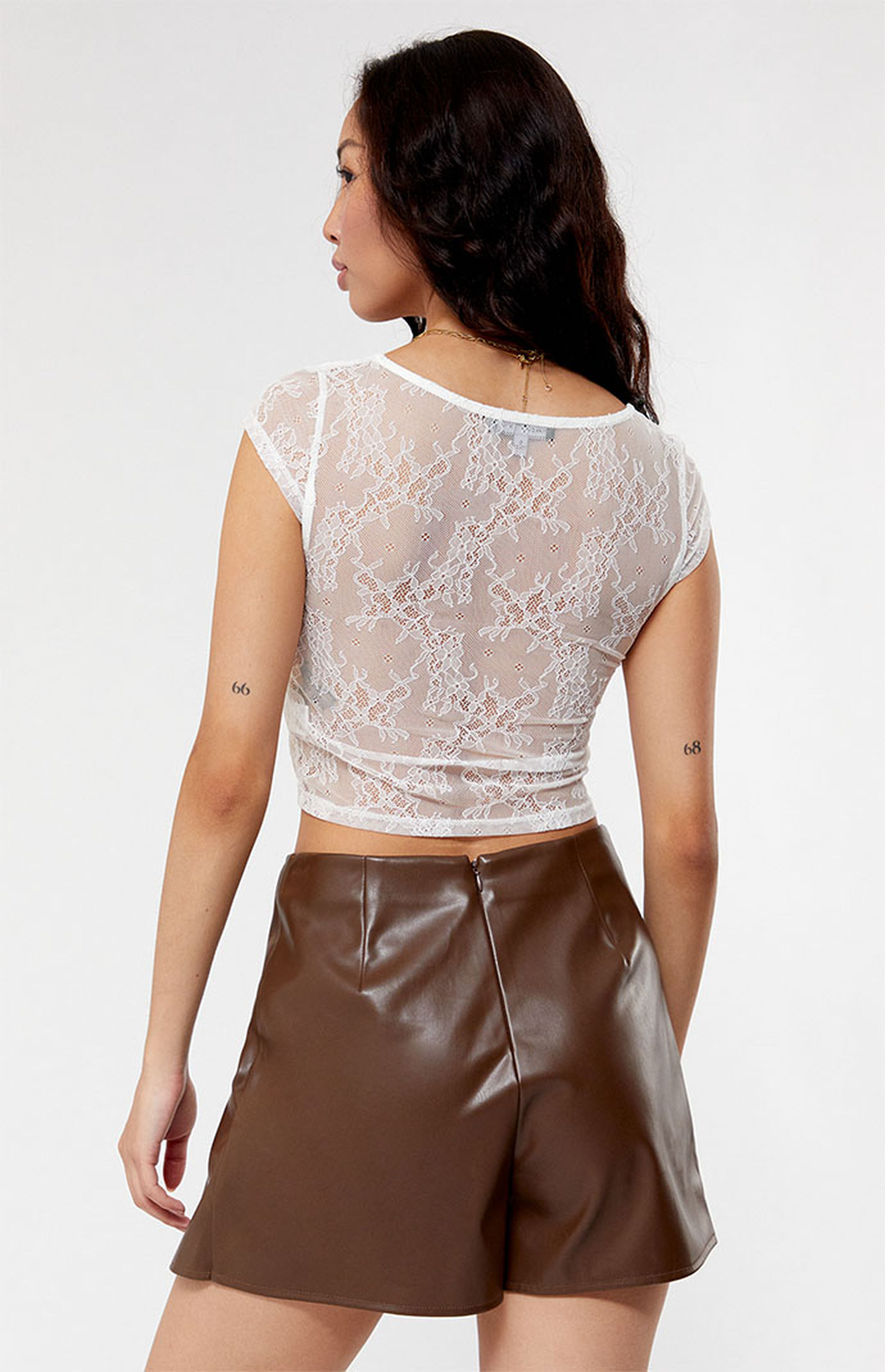 Kendall & Kylie Faux Leather Mini Skirt | PacSun