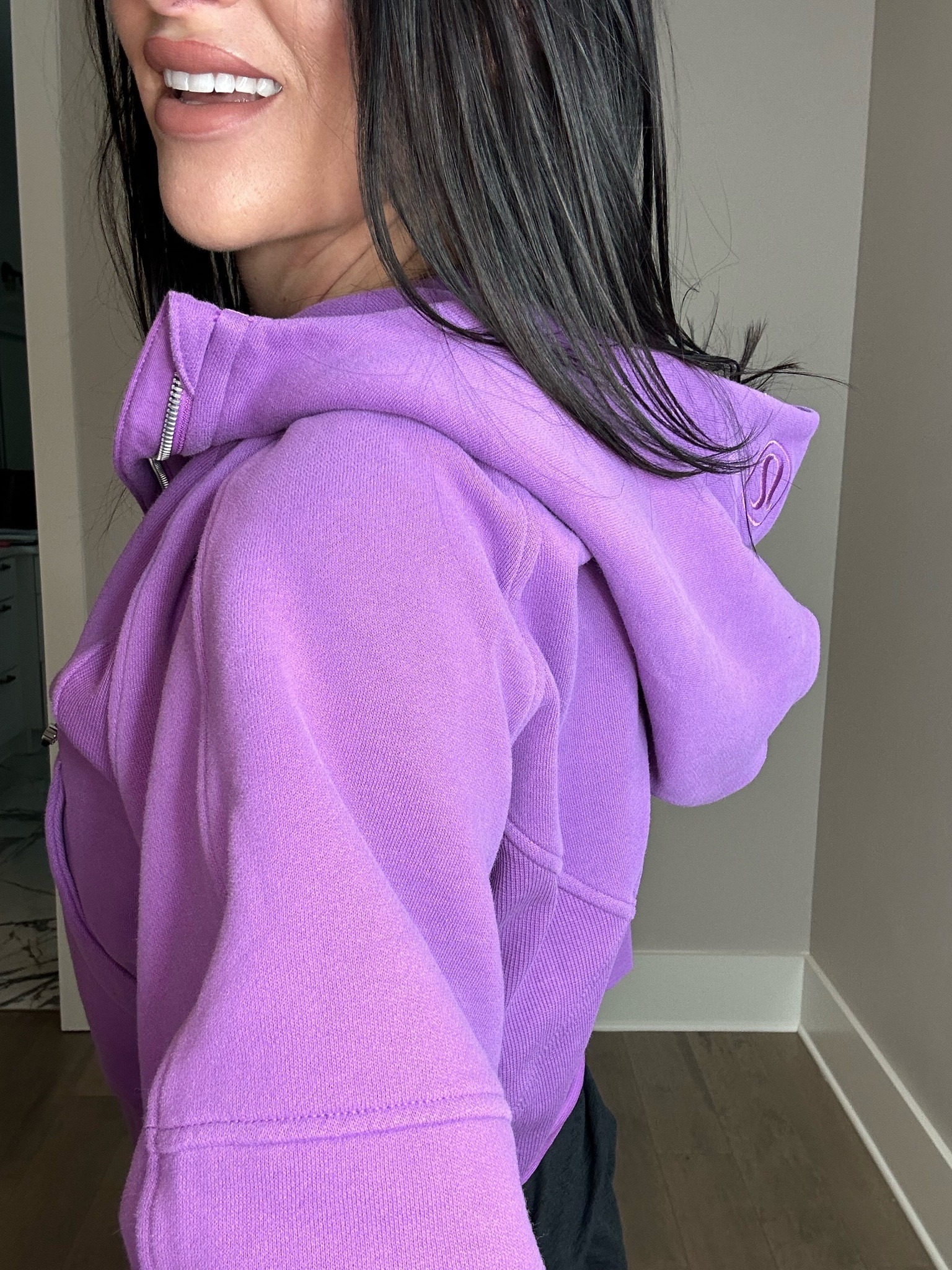 Moonlit Magenta, Lululemon, cropped hoodie, align leggings, lulu leggings, lululemon logo, workout fit, weekend fit 

#LTKfit #LTKFind