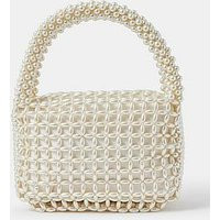 Accessorize Pearl Bridal Handbag - Cream | Very (UK)