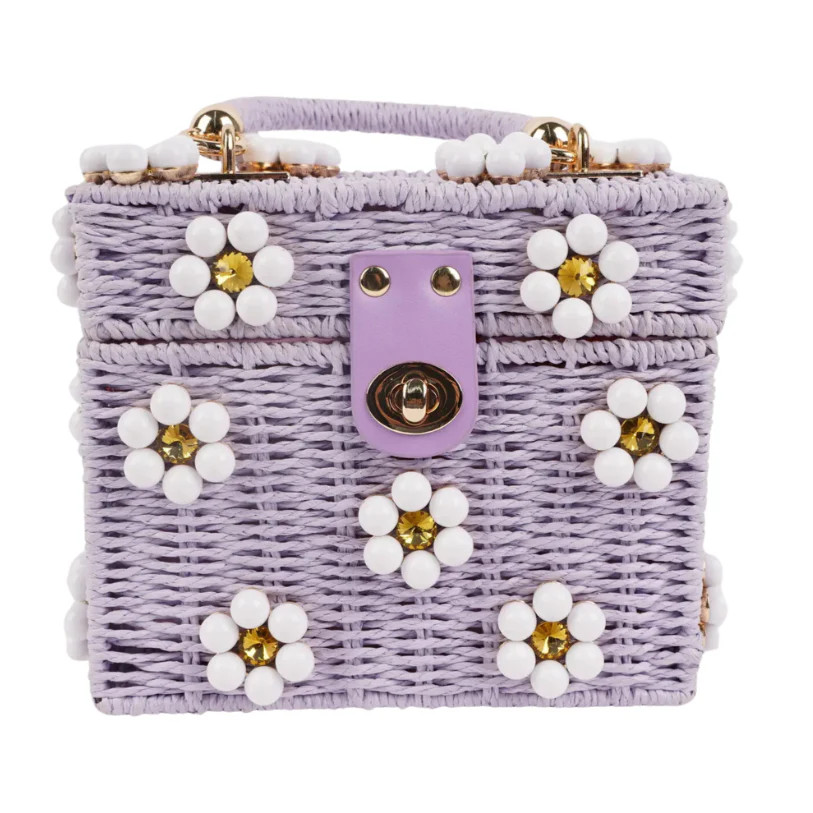 Jenna Lee Daisy Bag- Hazy Lavender | JoJo Mommy