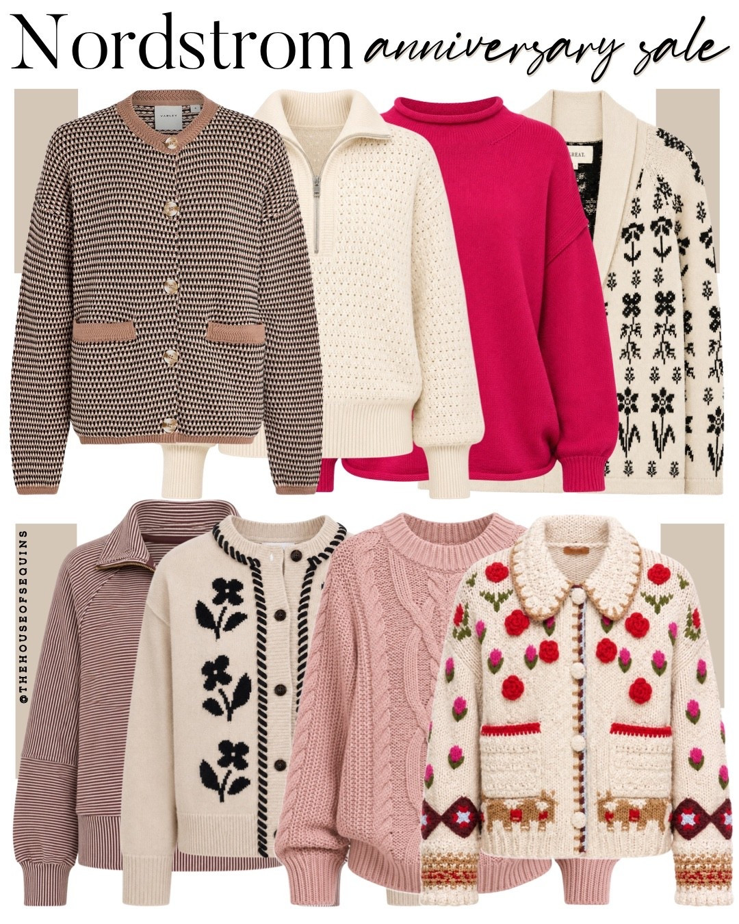 Shop my Nordstrom Anniversary Sale sweater favorites! Free People cardigan, cashmere sweater, fishermen sweater, cableknit sweater, Vuori pullover, Varley pullover, Farm Rio cardigan, Polo sweater and more!

#LTKSeasonal #LTKSaleAlert 

Comment SHOP below to receive a DM with the link to this post on my LTK ⬇ https://liketk.it/6ih4g

#LTKstorytime

#LTKmidsize