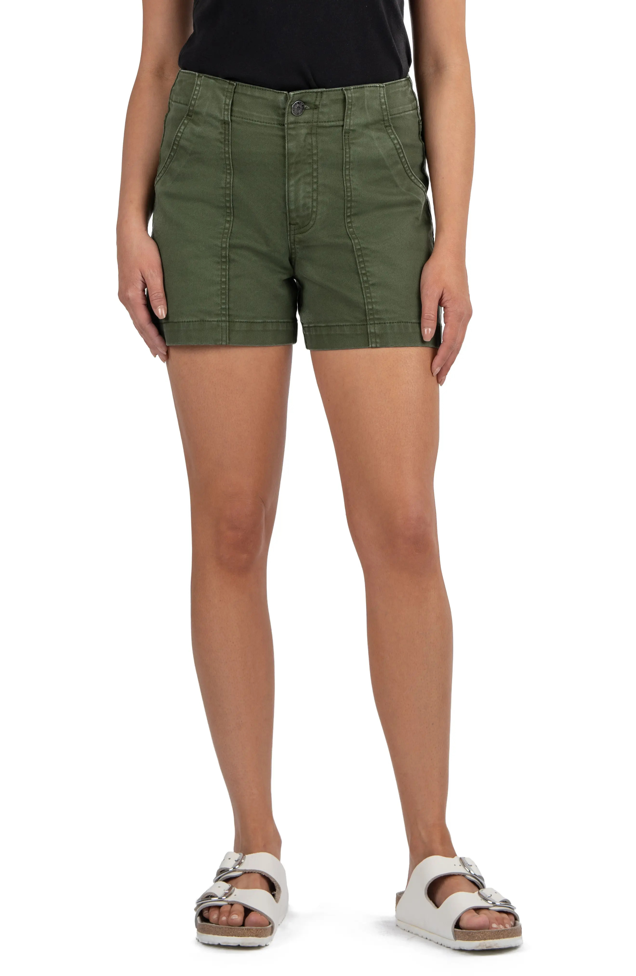 KUT from the Kloth Jane High Waist Denim Shorts (Women) | Nordstrom | Nordstrom