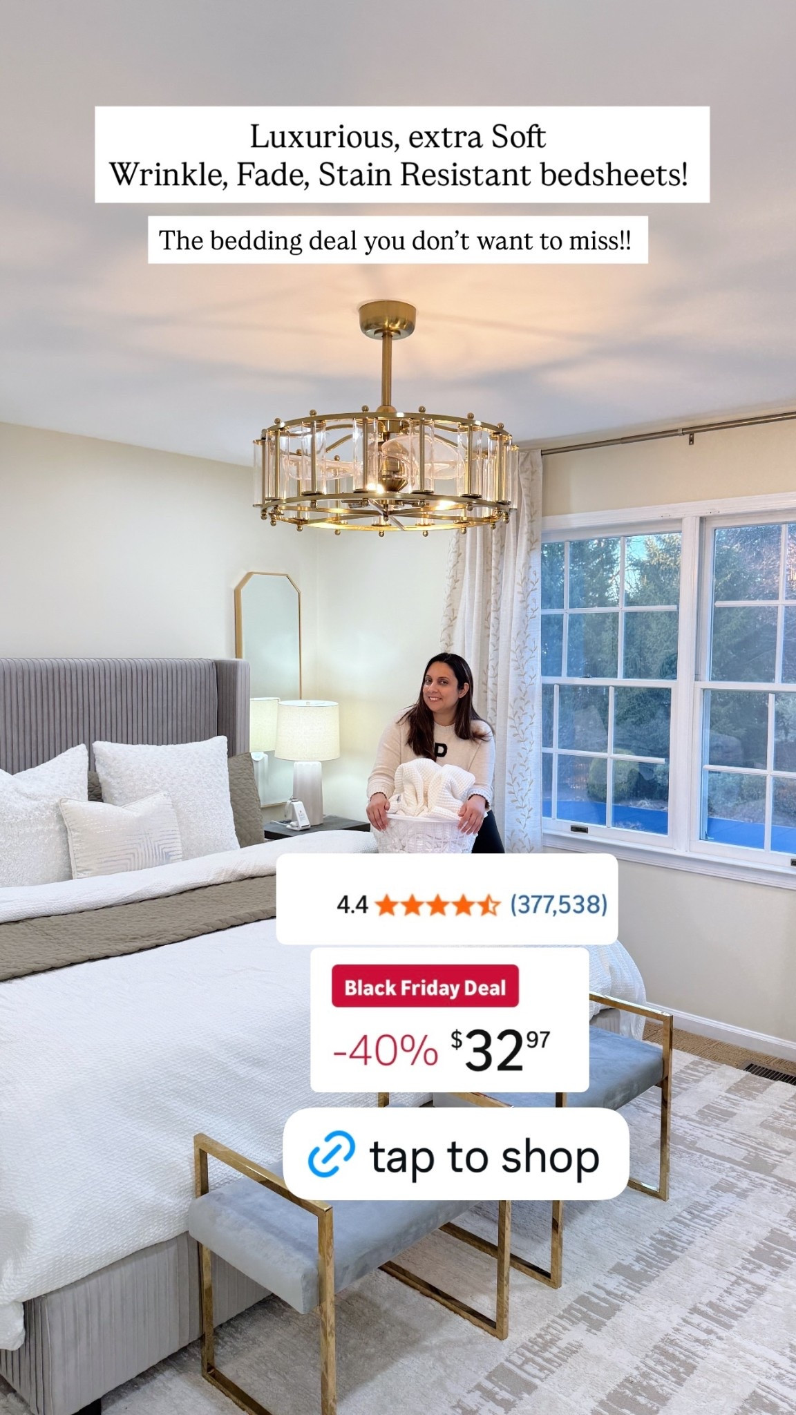 The bedding deal you don’t want to miss!! Luxurious, extra Soft
Wrinkle, Fade, Stain Resistant bedsheets! The best bedsheets 🙌🏼 @amazon #amazonhome #founditonamazon

#LTKCyberWeek #LTKGiftGuide #LTKHoliday