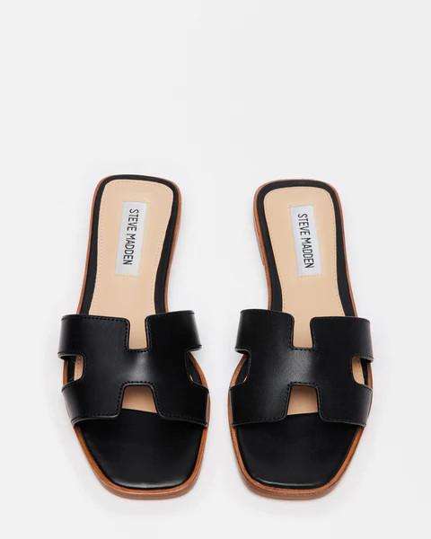 HADYN BLACK LEATHER | Steve Madden (US)