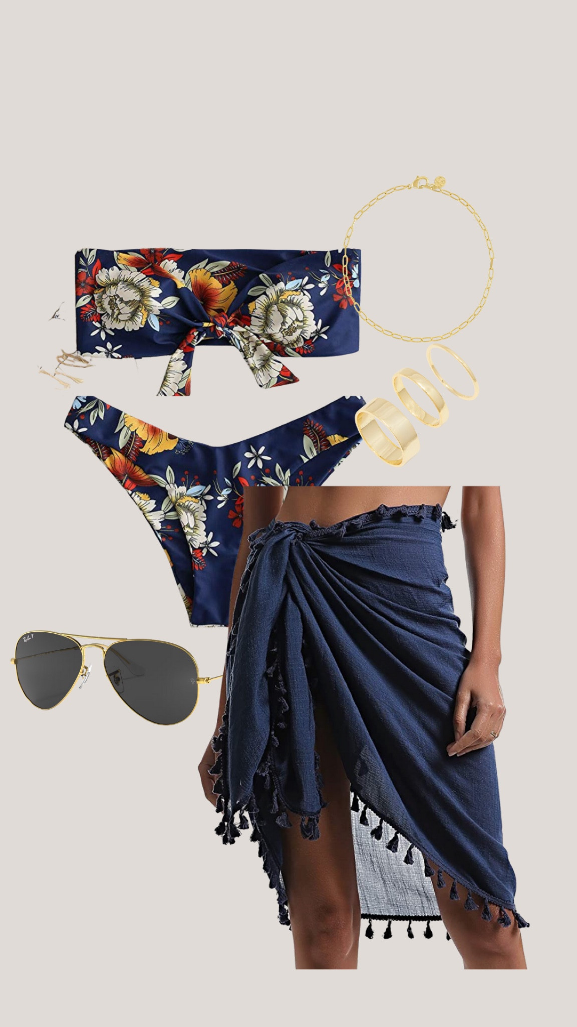 Beach outfit, vacation outfits, floral bikini, minimal style, Abercrombie, beach inspo, Amazon finds 

#LTKunder100 #LTKswim #LTKsalealert