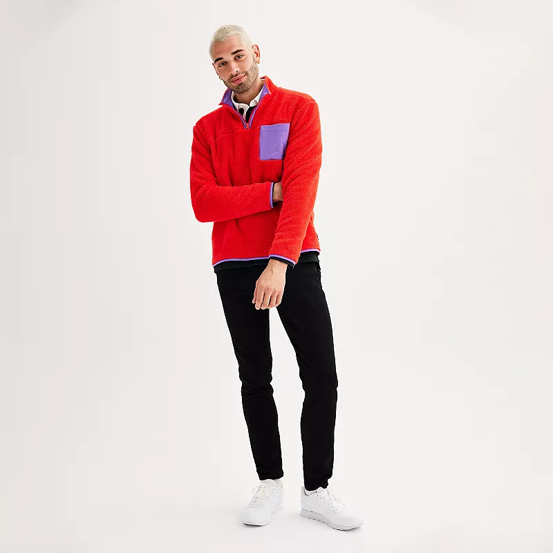 Crayola® X Kohl's Adult 1/4-Zip High Pile Fleece Pullover | Kohl's