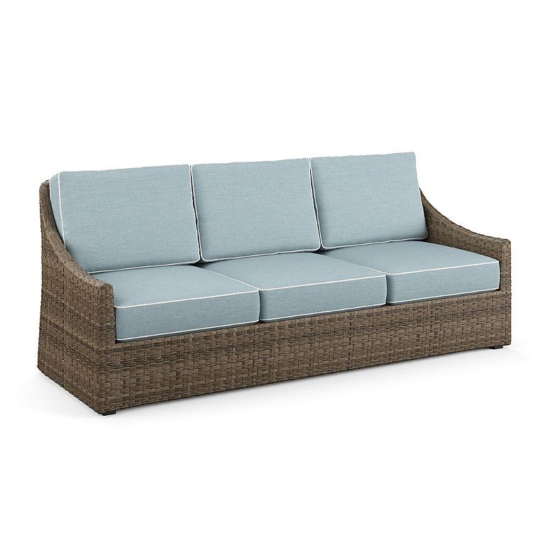 Ashby Sofa with Cushions in Putty Finish | Frontgate | Frontgate