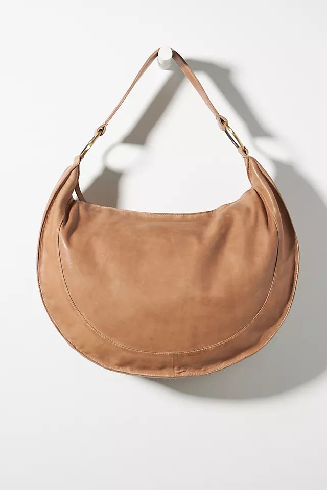 Slouchy Leather Shoulder Bag | Anthropologie (US)