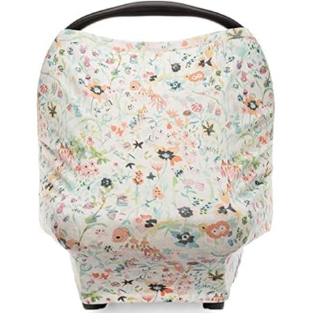 aden + anais Comfort Knit 6-in-1 Super Soft Cotton with Spandex Multi-Use Cover for Car Seat, Nursin | Amazon (US)