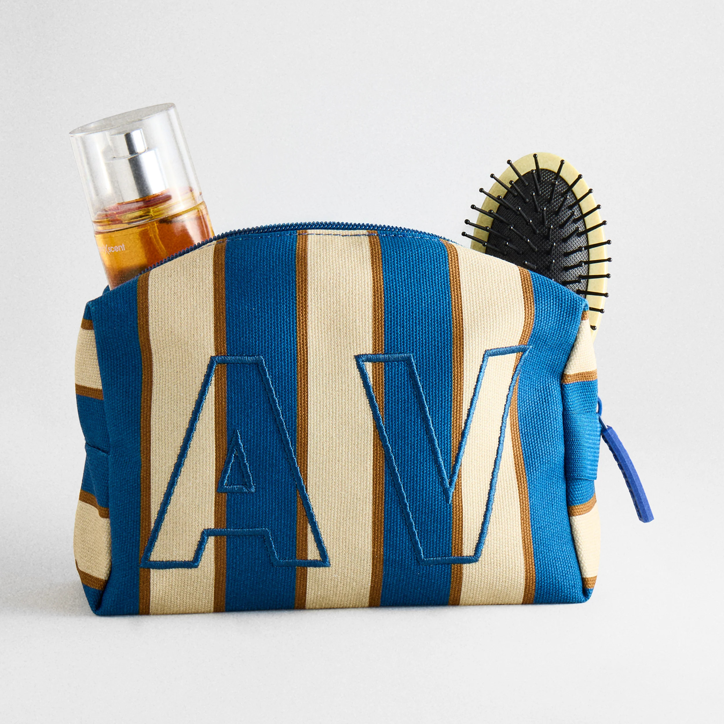 Striped Take It Away Custom Storage Pouch - Nightfall | BaubleBar