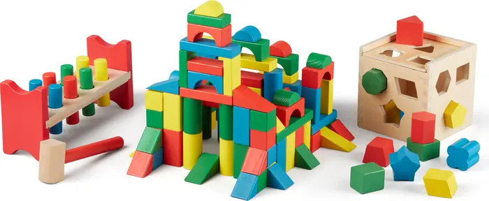 124-Piece Stack, Sort & Pound Set | Nordstrom