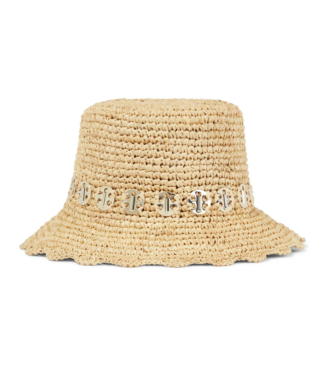 Embellished raffia bucket hat | Mytheresa (INTL)