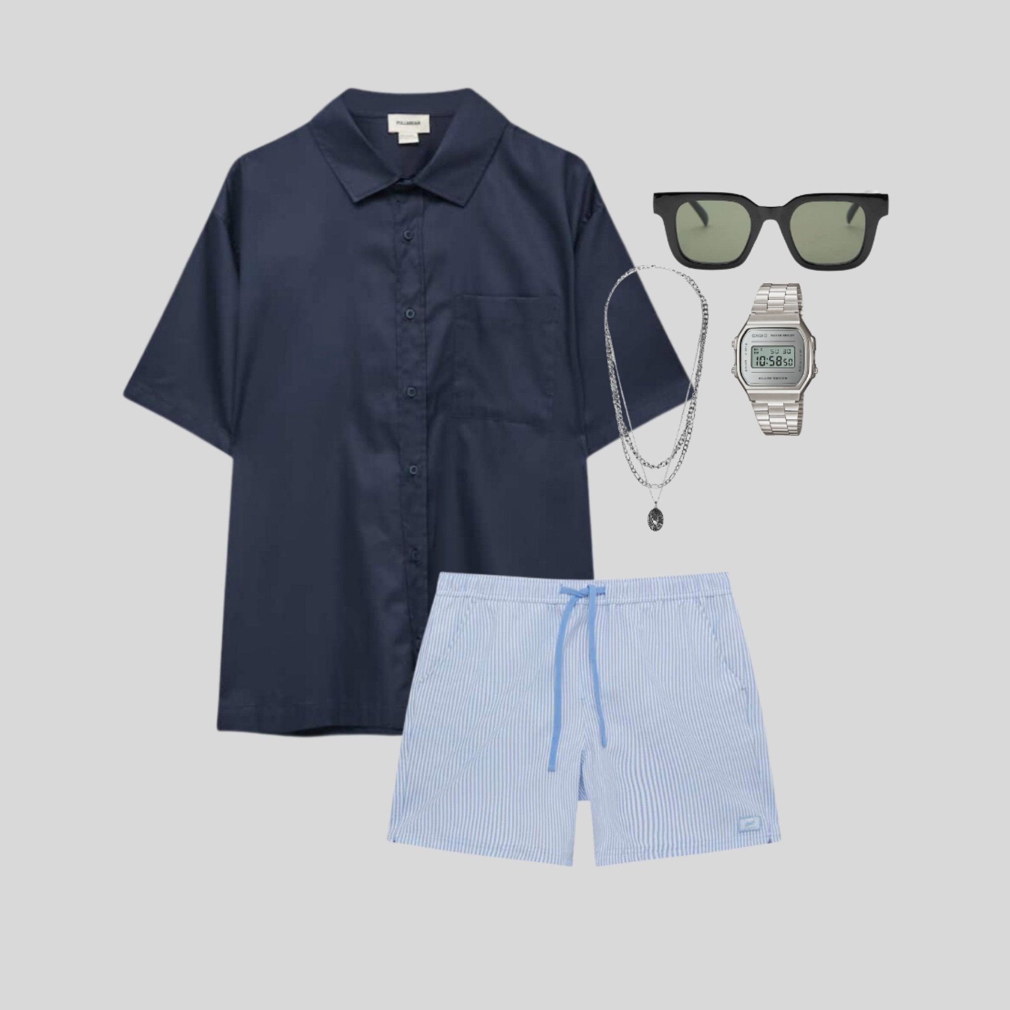 Beach outfit mensss from Pull&Bear

#LTKstyletip #LTKSeasonal #LTKFind