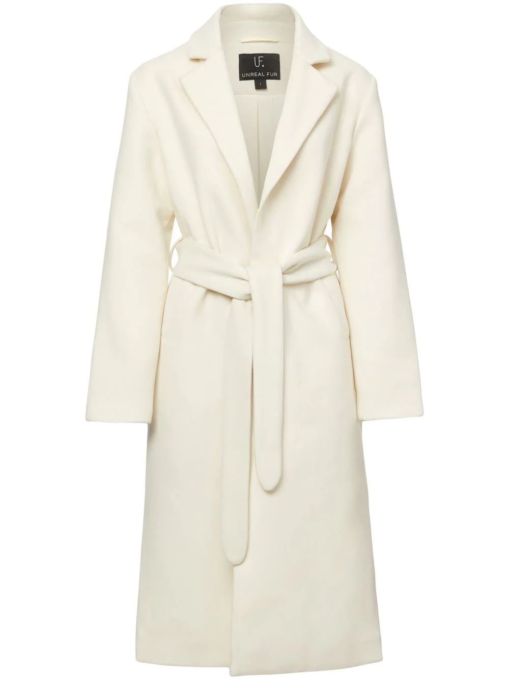 Unreal Fur Love Affair Belted Wrap Coat - Farfetch | Farfetch Global