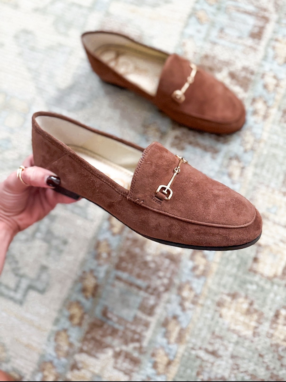 A gorgeous loafer that requires no breaking in! So soft! TTS for me. Brown loafers. Fall shoes. Fall style. Fall outfit. Work shoes. 


#LTKShoeCrush #LTKSeasonal #LTKWorkwear