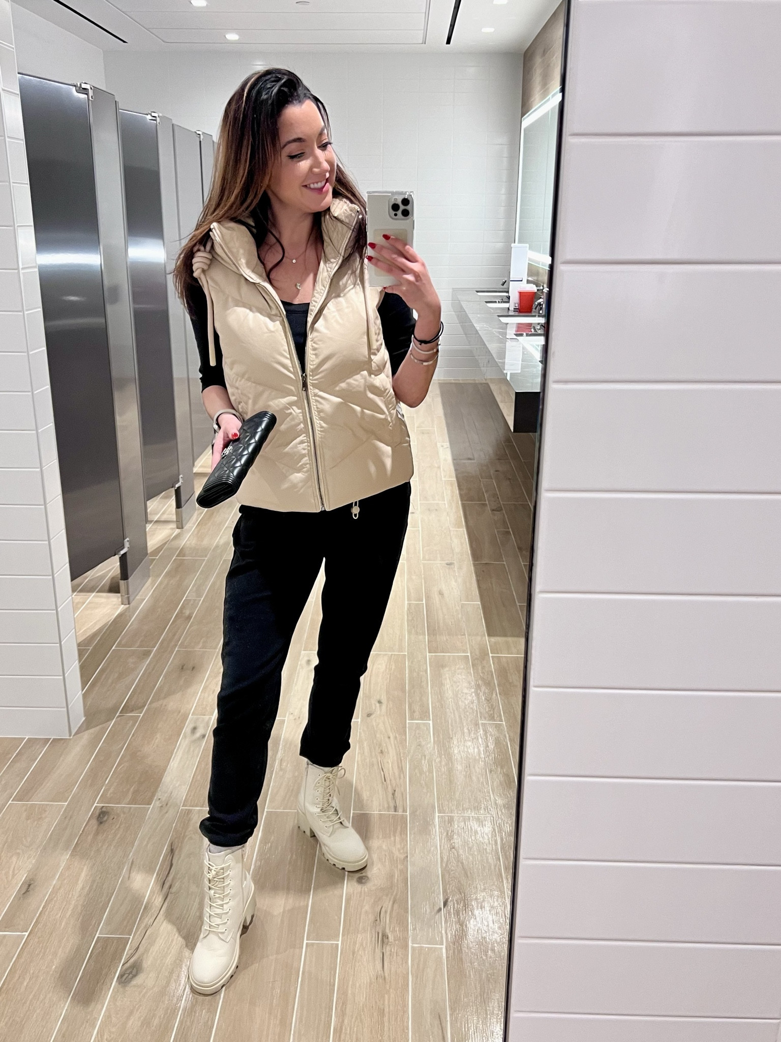 Hello from cozy office day! 🫢🥰😉 
We had a morning today y’all!! Linking the “I care but don’t care” office look for today! 🤣 
Wearing a Small in the buffbunny joggers!
A S in the best but I probably could have sized down to an XS! (Woohoo!)
These boots are actually Vici and I got them last year but their items either sell out so fast or get retired so I’m linking some good dupes found on Amazon and Steve Madden! 😊

#LTKsalealert #LTKstyletip #LTKSeasonal