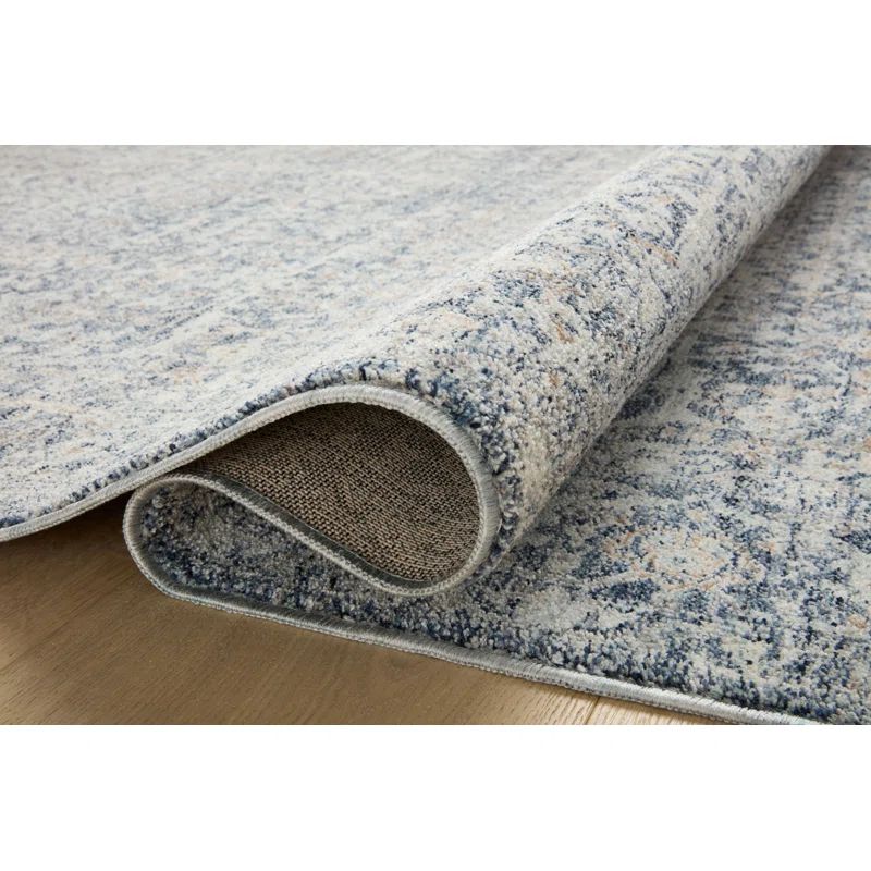 Angela Rose x Loloi Blake Denim / Taupe Area Rug | Wayfair North America