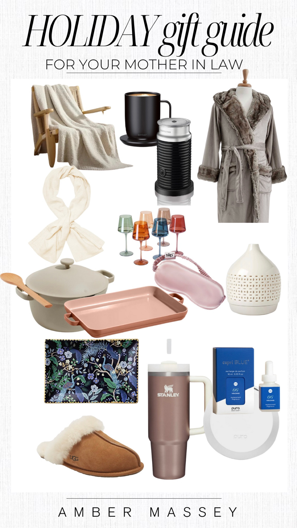 Holiday Gift Guide | Gift Ideas for Her | gift ideas for your MIL. Cozy gift ideas | gift ideas for the mom who has everything.

#LTKfindsunder100 #LTKGiftGuide #LTKover40