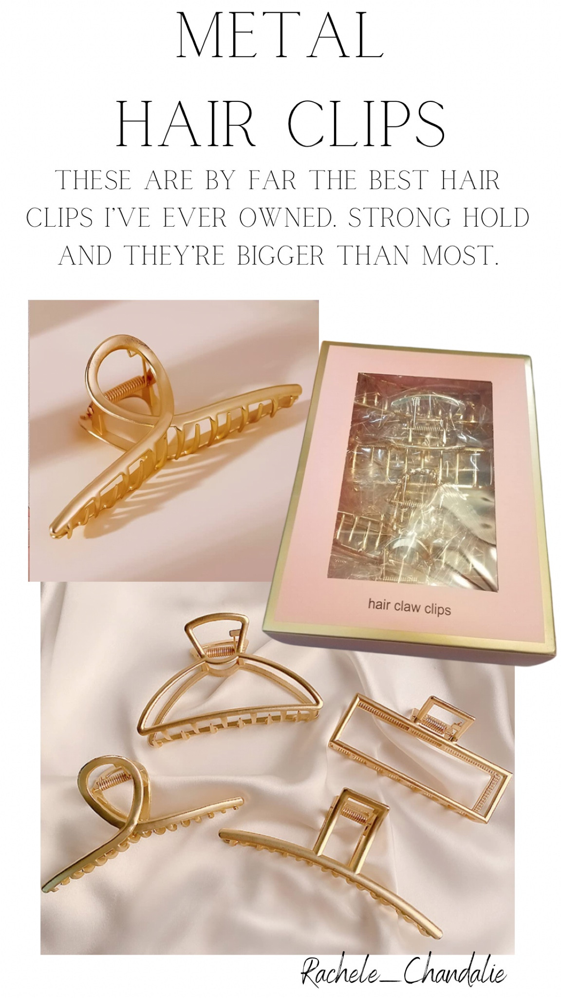 Metal hair clips, strong gold hair clips, hair clips for thick hair, gold hair clips, hair claw clips #competition

#LTKFind #LTKbeauty #LTKSale