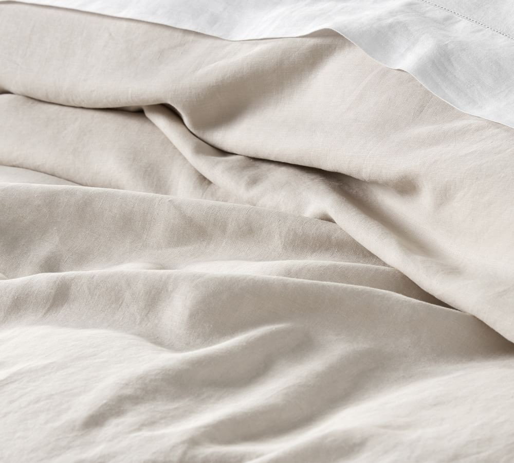 Belgian Flax Linen Duvet Cover | Pottery Barn (US)