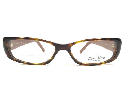 Calvin Klein Eyeglasses Frames 965 125 Tortoise Brown Red Cat Eye 53-15-135  | eBay | eBay CA