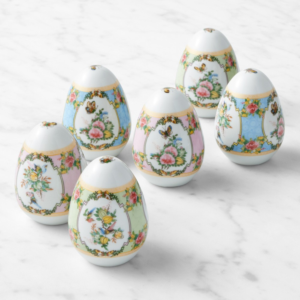 Famille Rose Egg Ornaments, Set of 6 | Williams-Sonoma