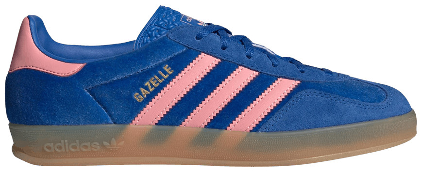 adidas Wmns Gazelle Indoor 'Blue Semi Pink Velvet' | GOAT