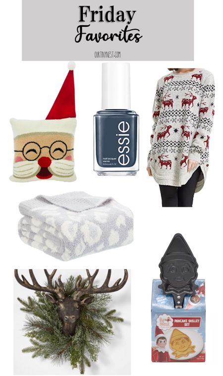 Friday favorites. A barefoot dreams dupe from Walmart, Christmas decor, elf on the shelf ideas and more 

#LTKunder50 #LTKunder100 #LTKHoliday