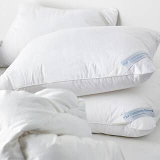 The Company Store LaCrosse LoftAIRE Hypoallergenic Medium Down Alternative Standard Pillow PP77-S... | The Home Depot