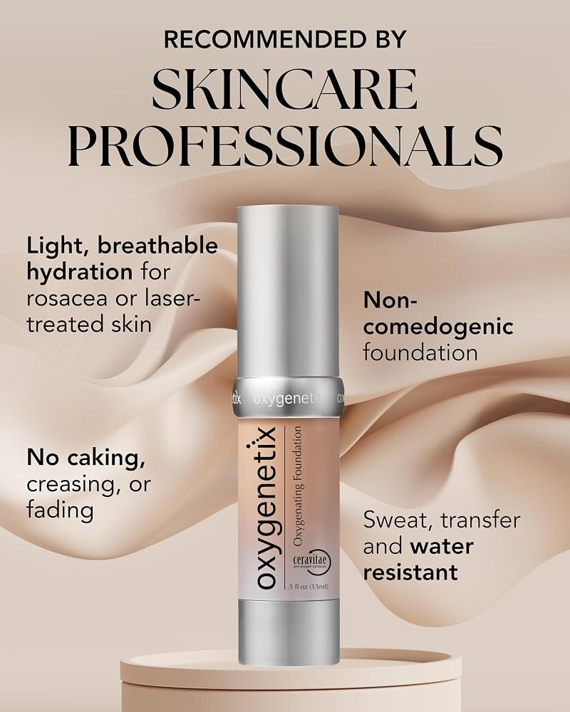 Oxygenetix Oxygenating Foundation \u2013 Beige | Amazon (US)