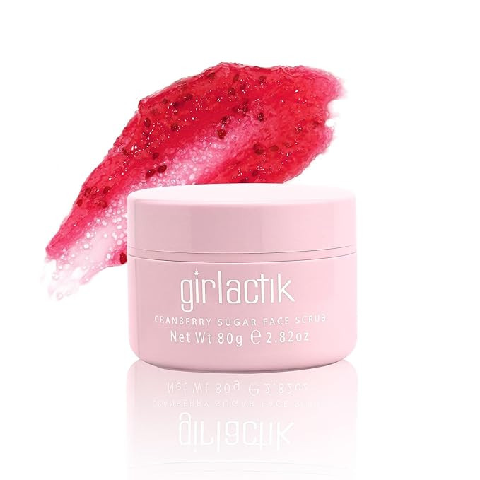 Girlactik Cranberry Sugar Face Scrub 2.82 oz | Amazon (US)