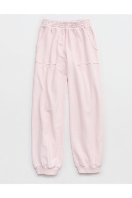 Aerie Vacay Jogger Women's Pink Petal S Long | Aerie