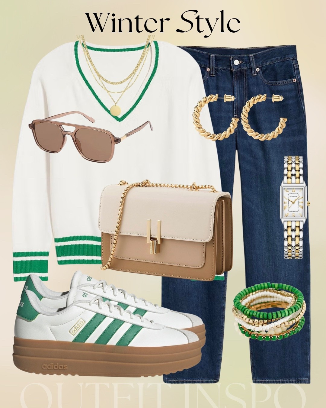 Winter style outfit inspo 💚

#LTKgrwm #LTKFindsUnder50 #LTKootd