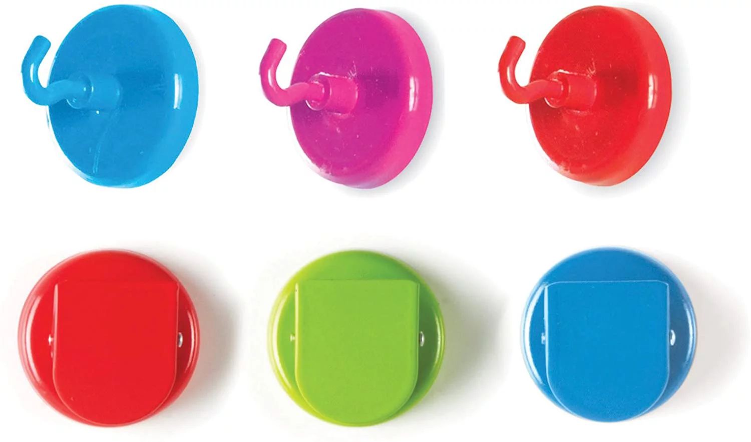Learning Resources Super Strong Magnetic Hooks & Clips, Classroom Hook and Clips, Four Colors, Ho... | Walmart (US)