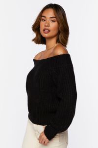 Purl Knit Off-the-Shoulder Sweater | Forever 21 (US)