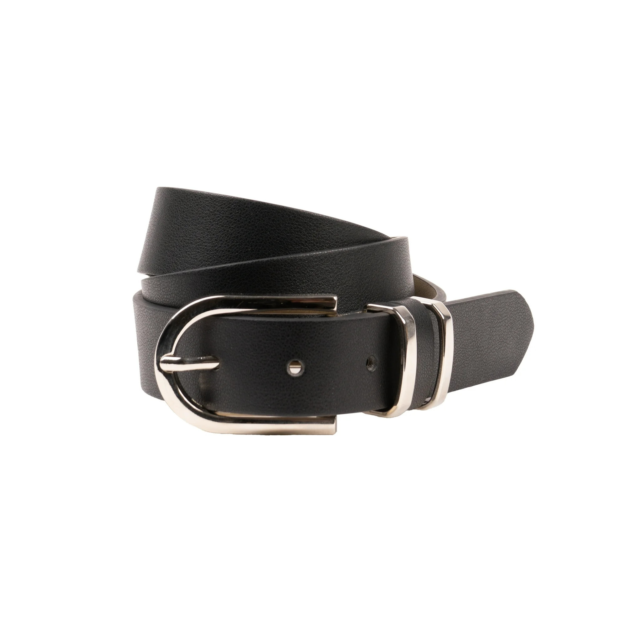 Time and Tru Women's Mixed Loops Belt, Black - Walmart.com | Walmart (US)