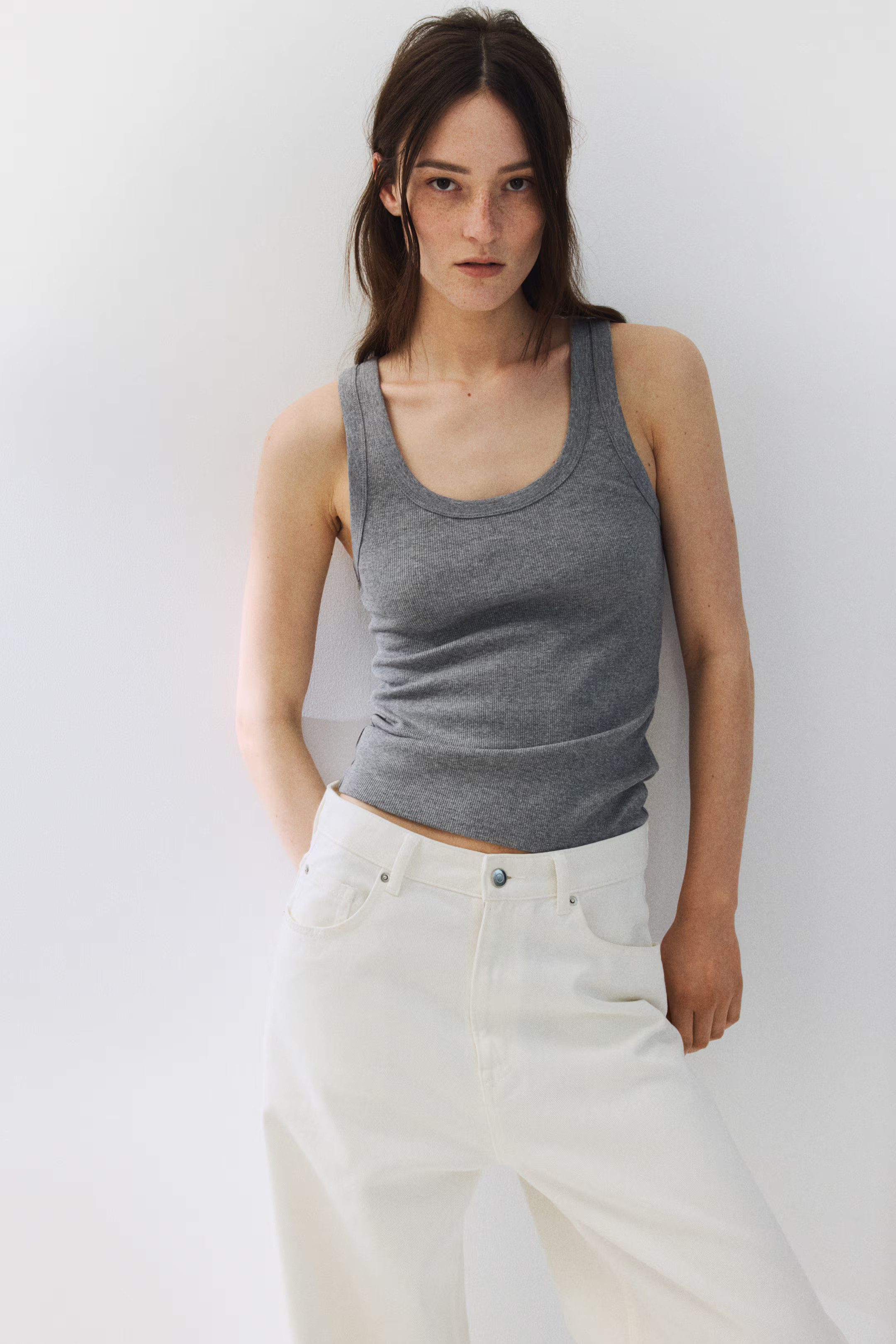 Ribbed Tank Top | H&M (US + CA)