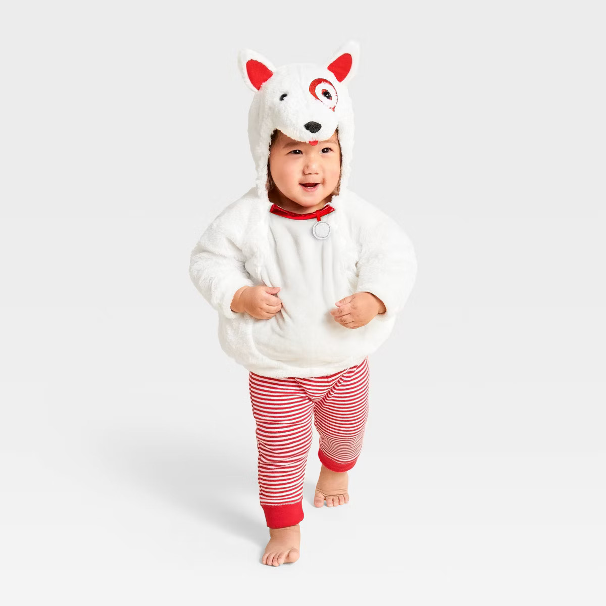 Infant and Toddler Bullseye Halloween Costume Pullover - Hyde and EEK! Boutique™ Red/White | Target