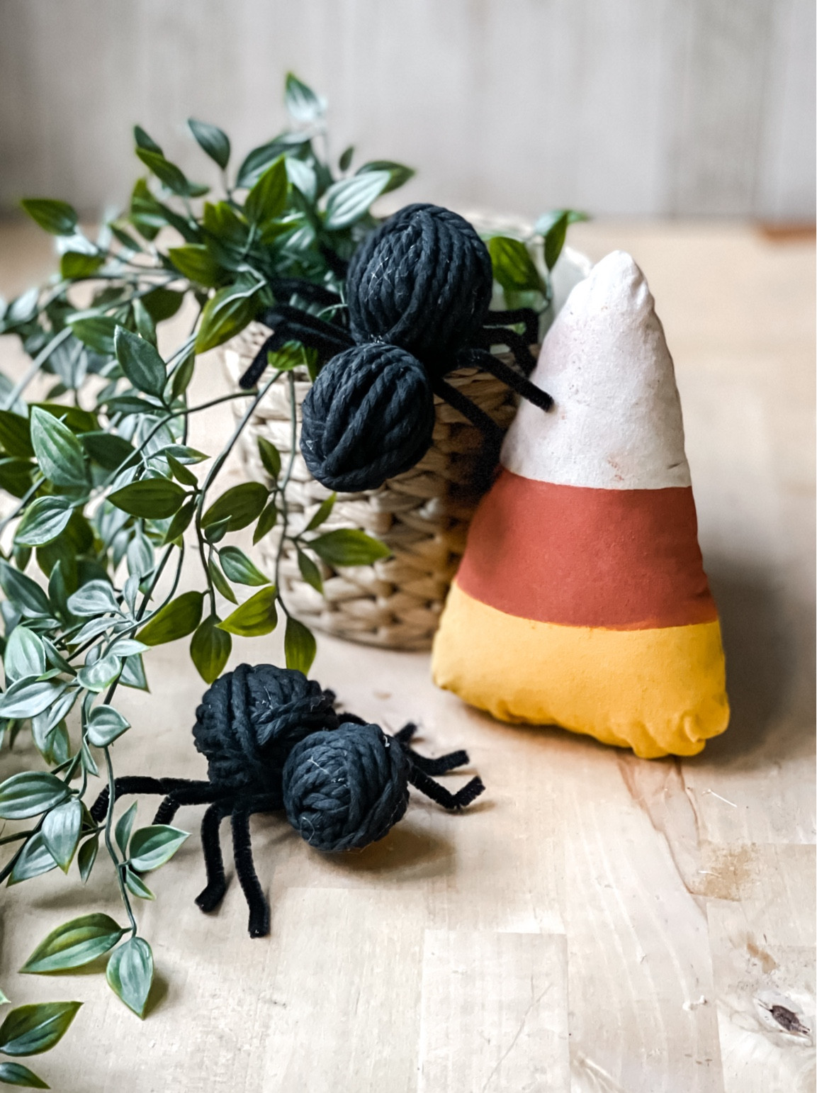 Black macramé cord is so fun for Halloween projects! Make these cute spiders or a witch’s hat with this cord

#LTKSeasonal #LTKHome
